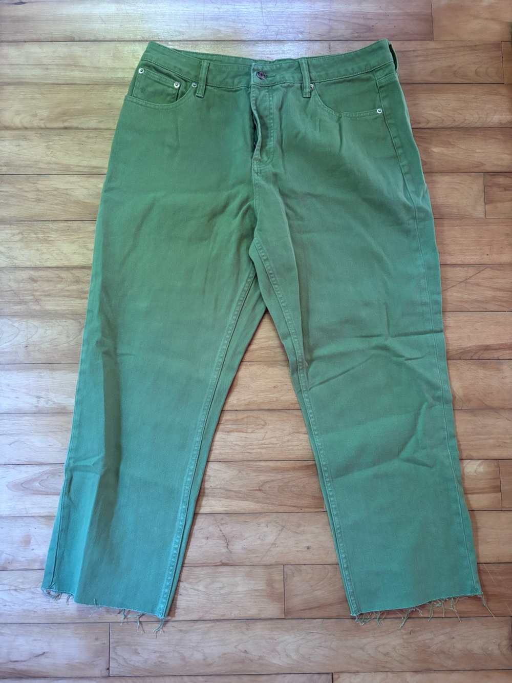 Green Stretch Pants Yoga